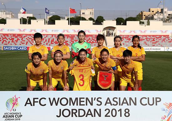 中國女足3-0戰勝菲律賓，彭詩夢首發。