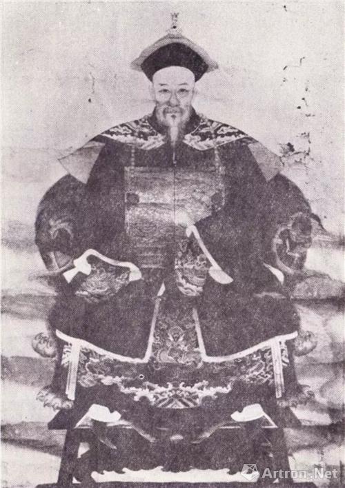 張澍先生畫像（采自張澍《續(xù)敦煌實(shí)錄》）